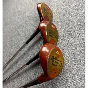 MacGregor Jack Nicklaus Muirfield Persimmon Woods Set 3-4-5 | Oil Hardened | RH